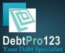 Debtpro123 and Bryon Taylor logo