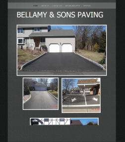 Bellamy and Son Paving logo