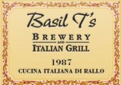 Basil Ts Brew Pub, 163 Riverside Ave, Red Bank NJ 07701 logo