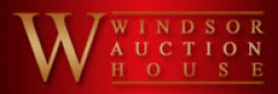Windsor Auction House  Burbank CA. logo