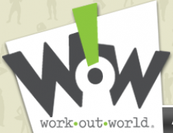 Work Out World logo