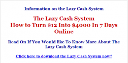 Lazy Cash System logo