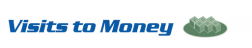 VisitsToMoney.com logo