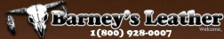 barneys leather logo