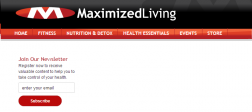Maximized Living logo