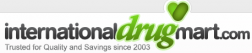 InternationalDrugMart.com - A life saver logo