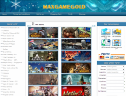 MaxGameGold.com logo