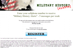 MilitaryHistoryAlerts.com logo