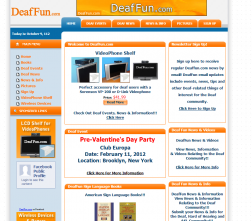DeafFun.com Loxahatcee FL logo