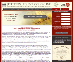 Jefferson High School Online logo