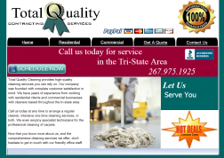 Total Quality Cleaners logo