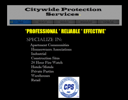 Citywide Protection Services 1021 Eden Way North, Suite 126 Chesapea logo