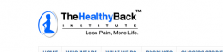 The Healthy Back Institute logo