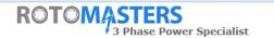 Rotormaster 3 phase power specialist logo