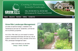 Grow Rite Landscaping logo