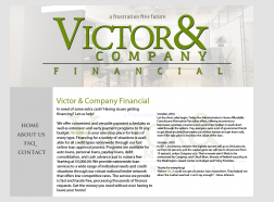 Victor &amp; Company Financial logo