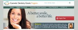 Cosmetic Dentistry Grants Program logo