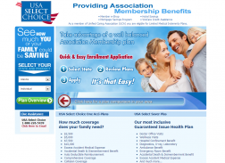 USA Select Choice Health Insurance logo