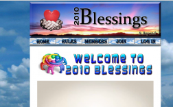 2010 Blessings  - Jon Scherling logo