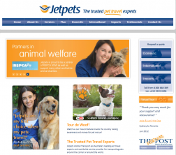 Jet Pets Animal Transport logo