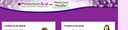 Pro Action Acai logo