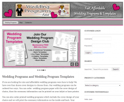Wedding Programs Fast logo