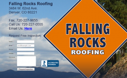 Falling Rocks Roofing, LLC logo