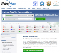 GlobalVisas.com logo