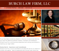 Denise H Burch, Burch Law Firm LLC, Denise Burch logo