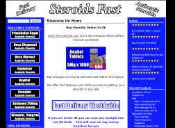 SteroidsFast.com logo