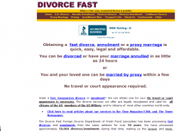 A Divorce Fast logo