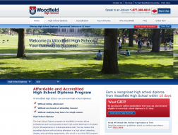 Woodfield High School logo