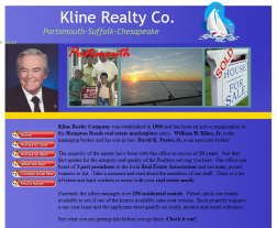 Kline Reality Co.  at 5680 churchland boulevard, Portsmouth,VA 23703 logo