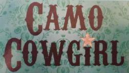 camo cowgirl logo