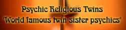 Religious Psychic Twins Gloria And Grace Bishop logo