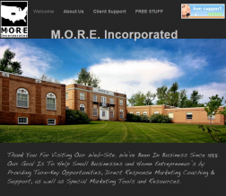 M.O.R.E. Incorporated, 305 E. Main St., Goessel, Ks 67053-198 logo