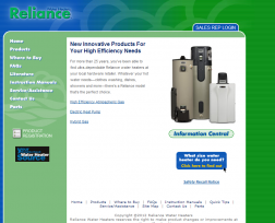 Reliance Water Heaters logo