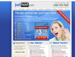 Justhost Website Hosting logo