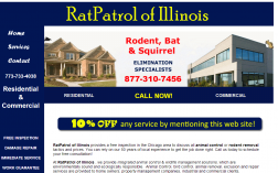 The Rat Patrol of Illinois, inc./ Jerry Maratea logo