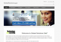 Global Solutions 24x7 logo