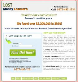 Lost Money Locators, Tampa logo
