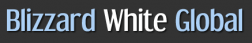 Blizzard White logo