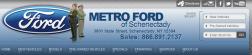 METRO FORD SCENECTADY NY logo