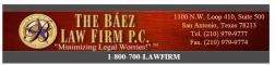 The Baez Law Firm of San Antonio, Texas logo
