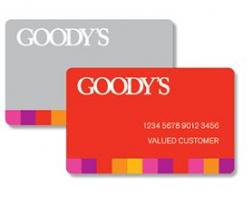 Goodys Credit Card logo