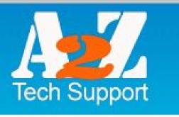 A2zTechSupport.com is 1800-717-0146 logo