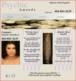 Psychicamanda.com Intutitive &amp; Spiritual Consultant logo