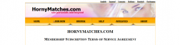 Horneymatches.com logo