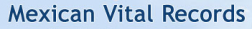 Mexican Vital Records logo