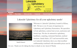 LakeSide Upholstery logo